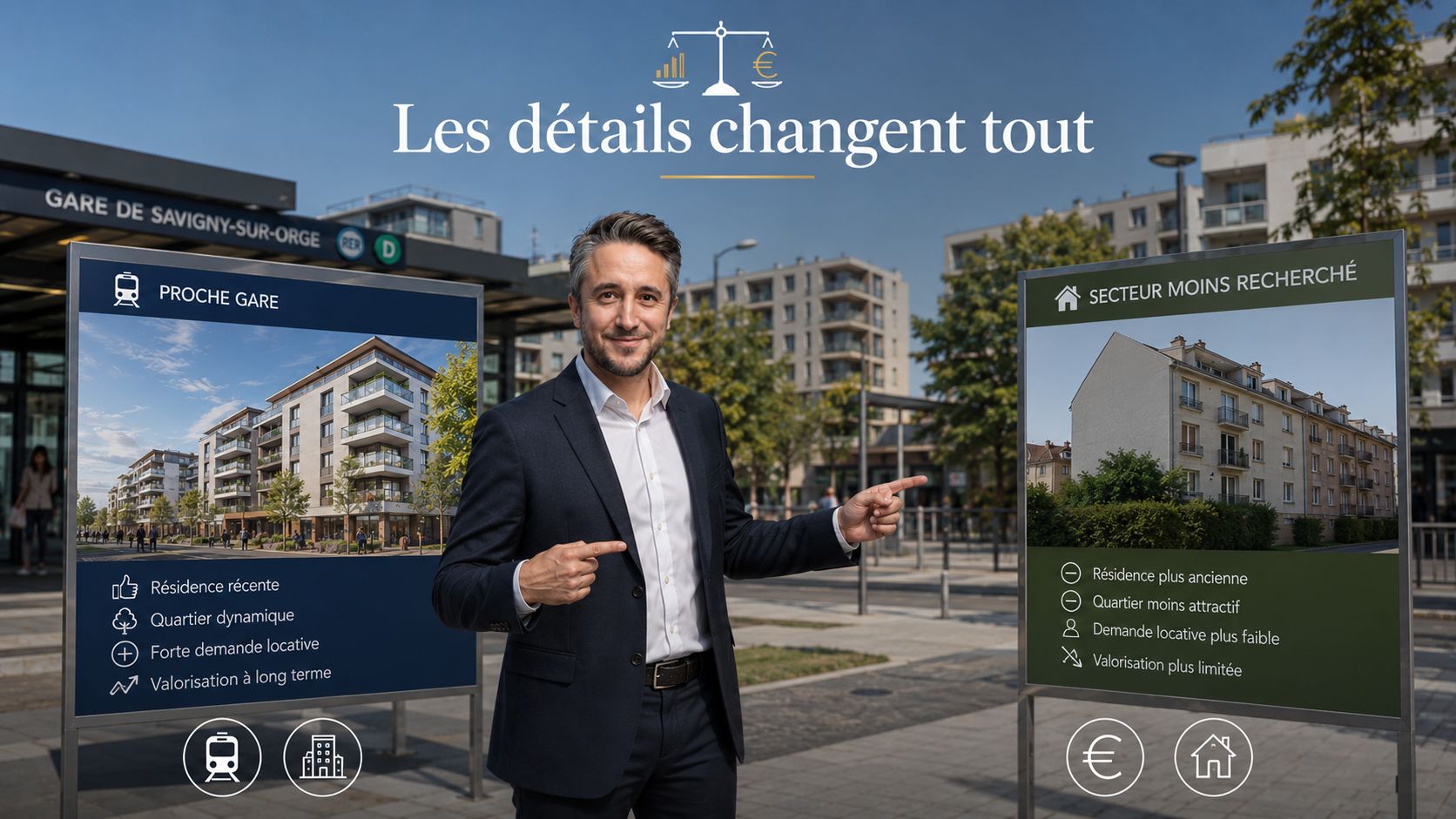 Ce qui fait varier le prix d'un appartement à Savigny-sur-Orge