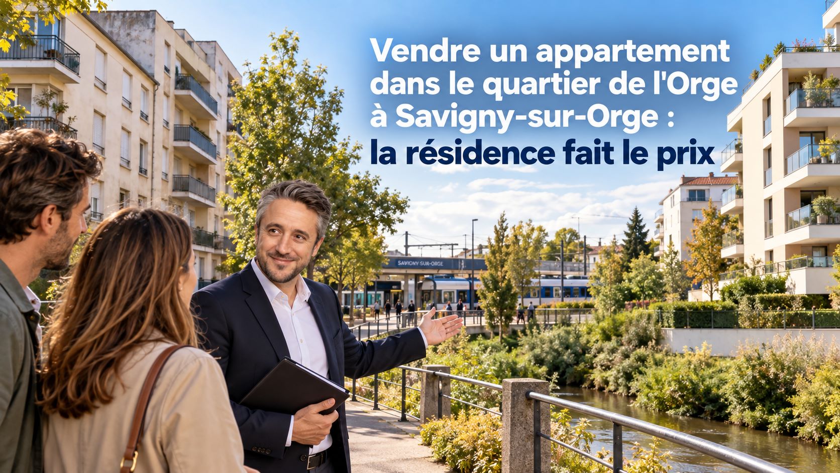 Vendre son appartement dans le quartier de l'Orge, Savigny-sur-Orge — Jérémie Bondoux, iad France